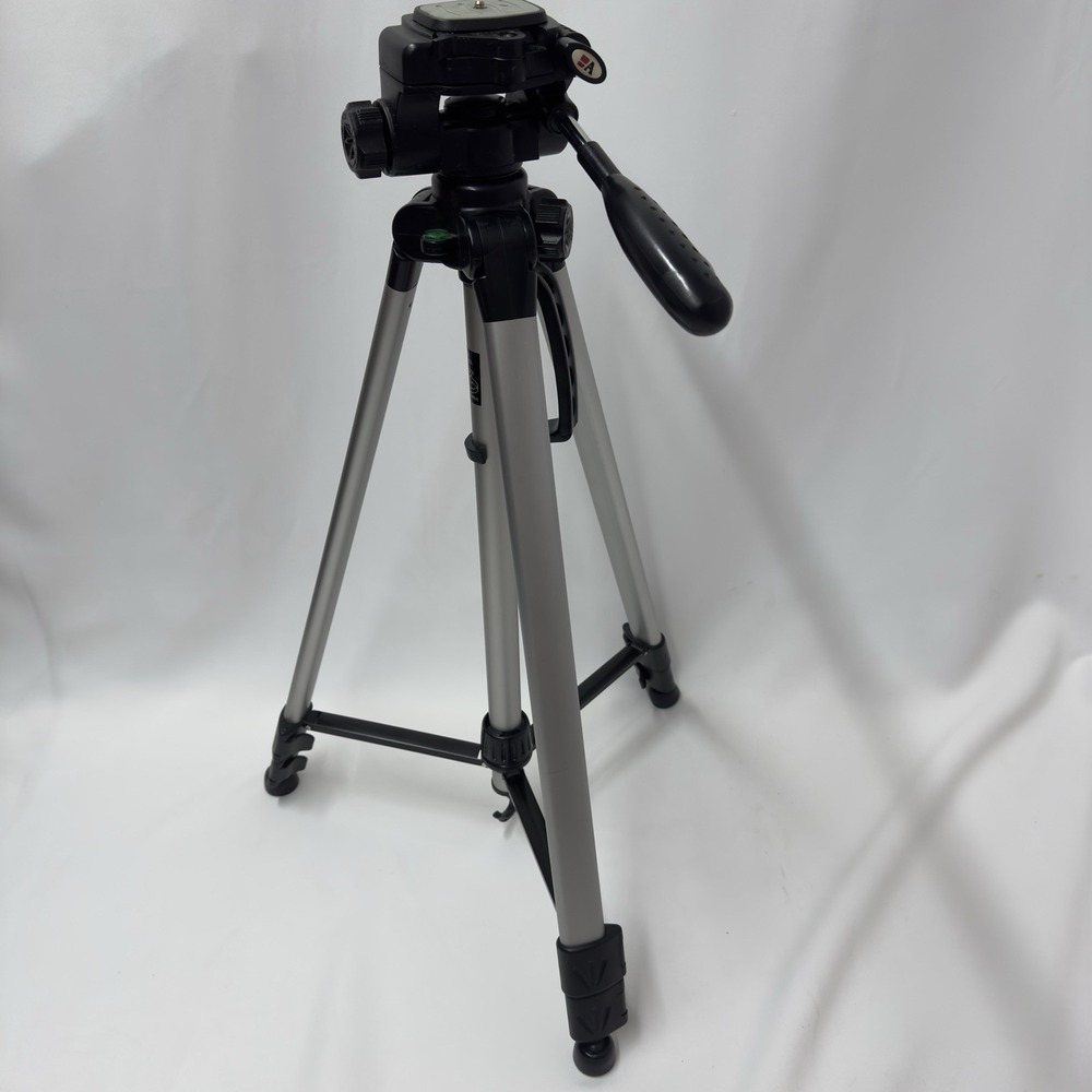 Adjustable Camera Tripod Stand With Handle Lightweight Aluminum For DSLR